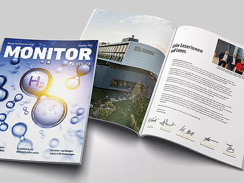 Aperçu du magazine client MONITOR 2023